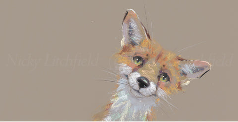 Nicky Litchfield artwork of a fox