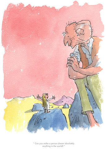 Roald Dahl BFG print