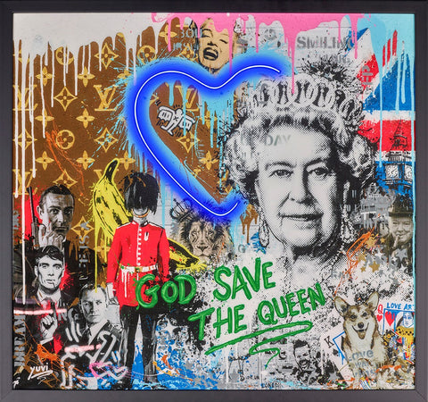 Yuvi artwork featuring the Queen