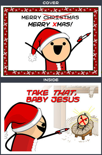 Cyanide &amp; Happiness XMAS Greeting Card – The Cyanide &amp; Happiness Store