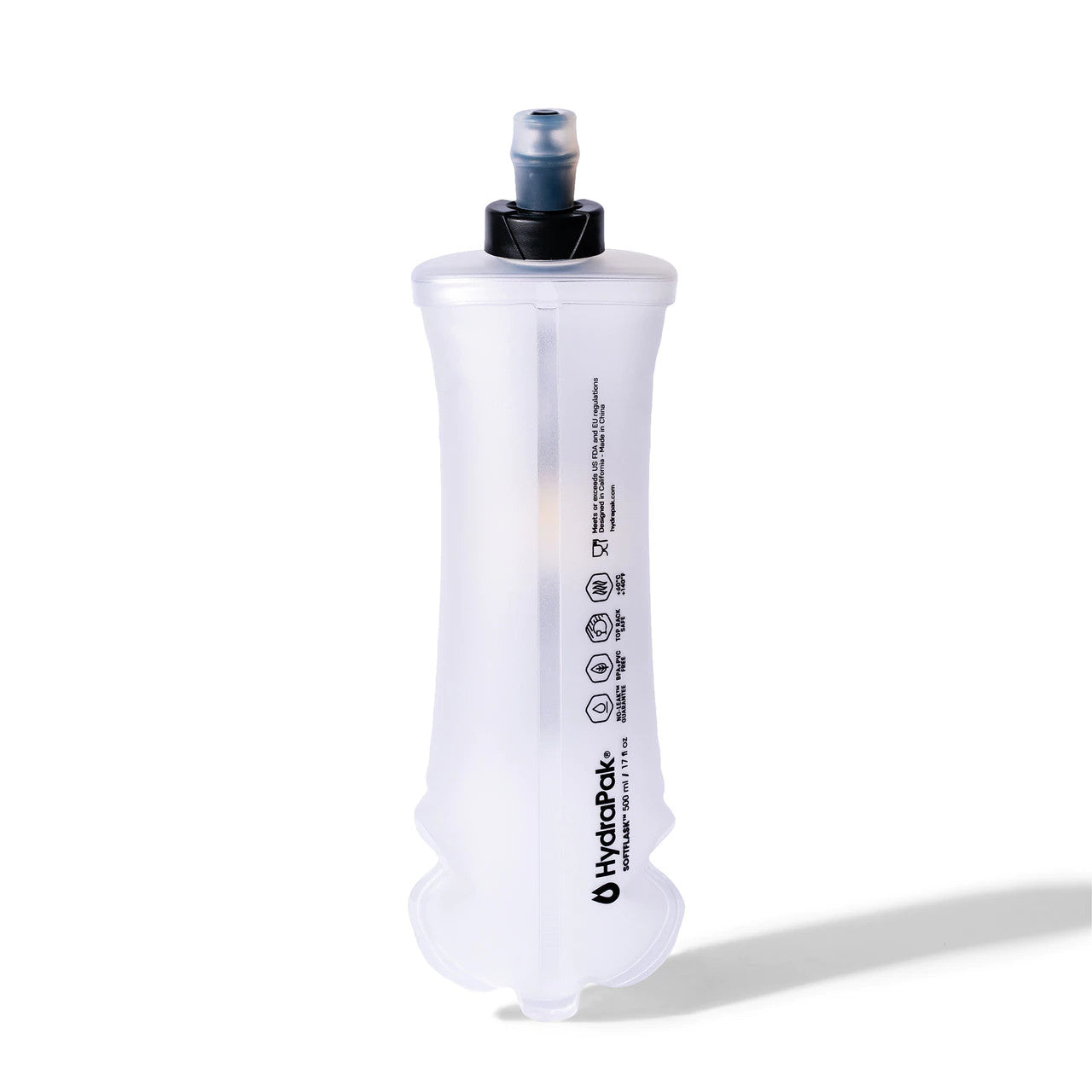 Ultraflask 500ml soft flask 17 oz for running vest packs – Orange