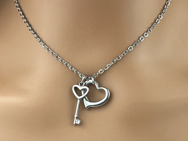 Self Love Club Lock + Key Necklace