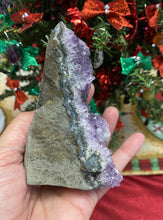Load image into Gallery viewer, Amethyst Genuine Stone Crystal Cut Base Geode 397g Approximately 4in FREE SHIPPING