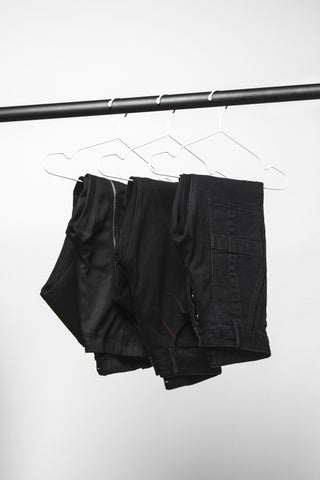 How to Properly Hang Jeans/Pants Half Way