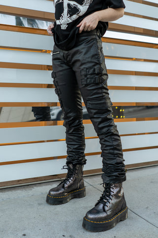 Omari Waxed Jeans