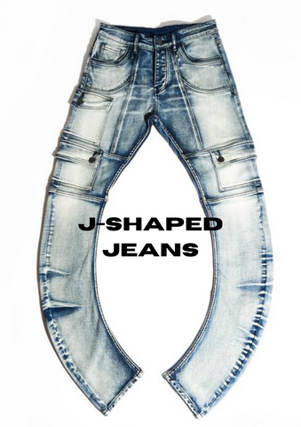 J-Shaped Jeans blue denim
