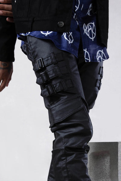 Omari Waxed Jeans