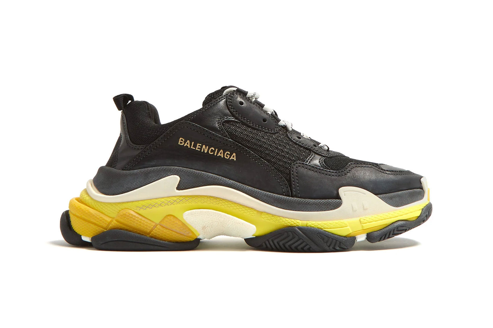 Balenciaga Grey and Blue Triple S Sneakers Fendi Pink and