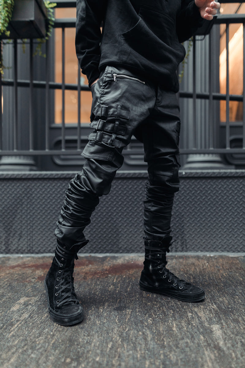 OMARI WAXED JEANS | AKINGS