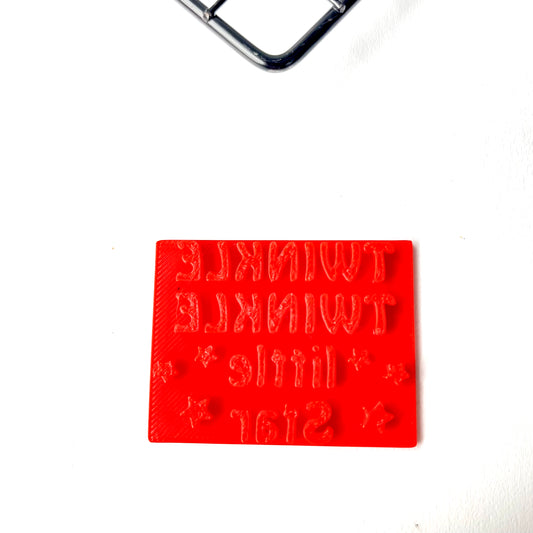 Famous Brand - set of 4 stamps (3) - MEG cookie cutters