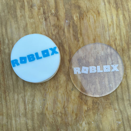 STL file Roblox - Logo Letters - Cookie Cutter - Fondant - Polymer