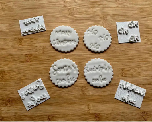 Famous Brand - set of 4 stamps (3) - MEG cookie cutters