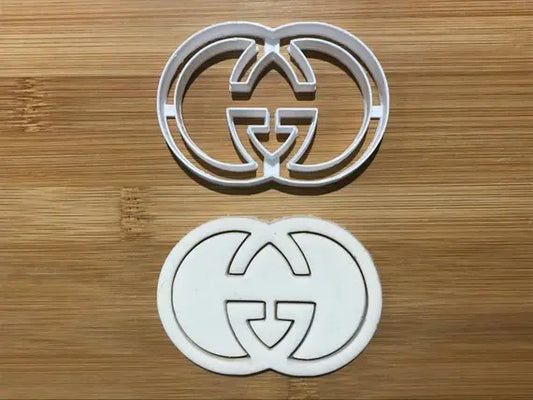 O'Creme Gucci Symbol Gumpaste Cutters, Set of 4 Assorted Gumpaste