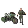 GI Joe Classified Series Special Missions Cobra Island Alvin Breaker Kinney with RAM Cycle 6 Inch Action Figure