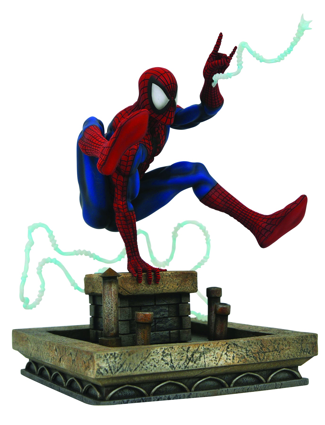 diamond select spider man statue