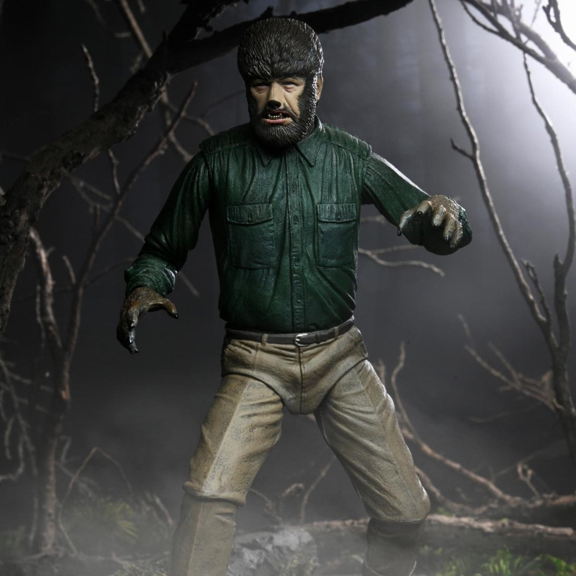 wolf man figure