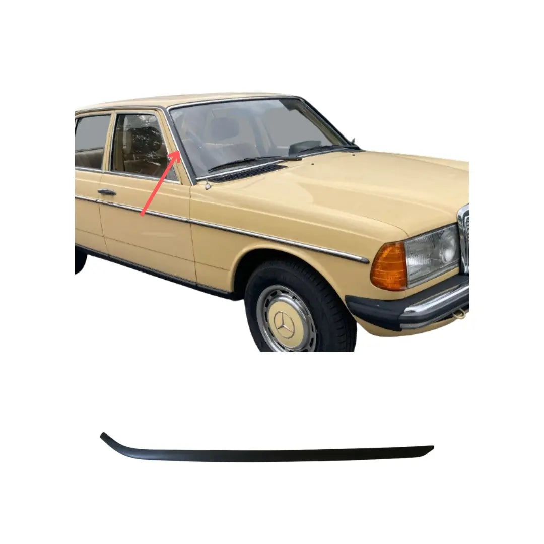 W123 Cover front wall pillar right new - MBZCLASSICPARTS