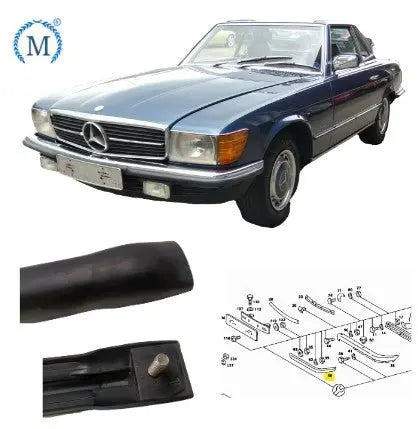 W107 SL SLC Pára-choques de protecção dianteiro esquerdo Novo