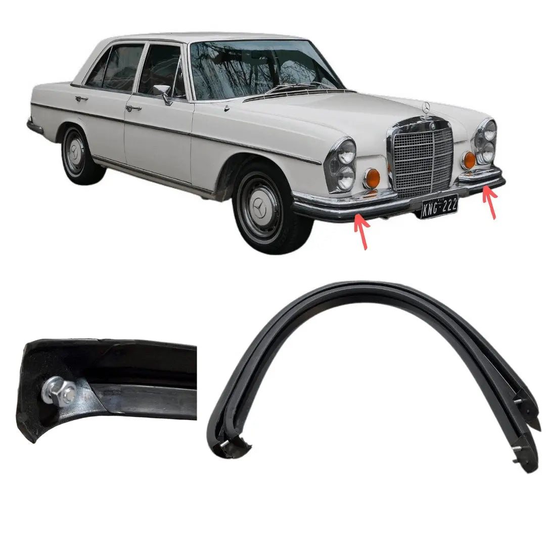 W108 W109 Stoßfänger Aufprallgummis vorne links / rechts NEU