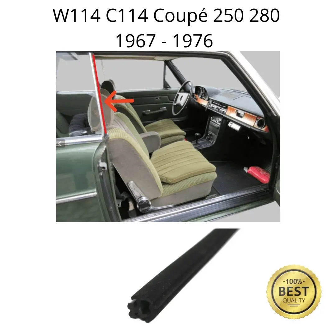 W114 Coupé Rear window seal NEW