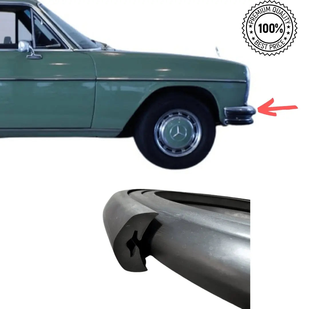 W114 Coupé parachoques de goma de impacto frontal NUEVO