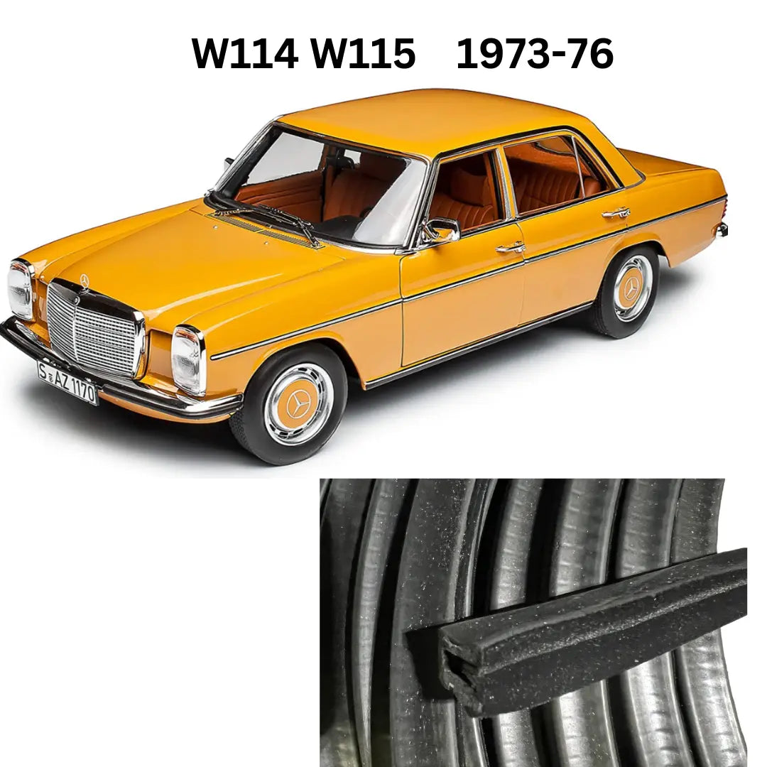 W114 W115 window guide SET 4 parts 1973-1976 NEW