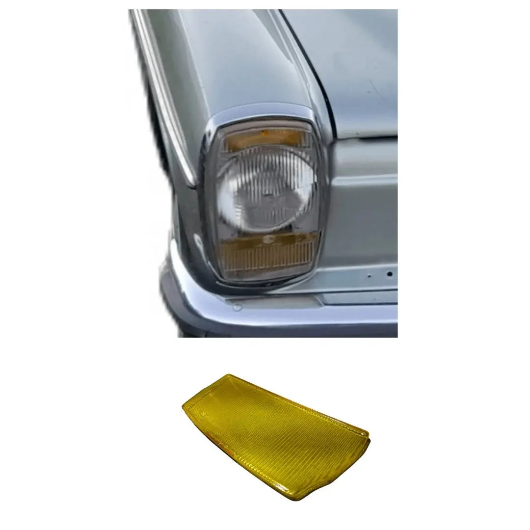 W114 W115 mistlamp covers geel SET Hella nieuw