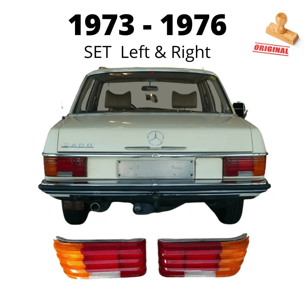 W114 W115 Fanali posteriori SET destro e sinistro Nuovo 1973 - 1976