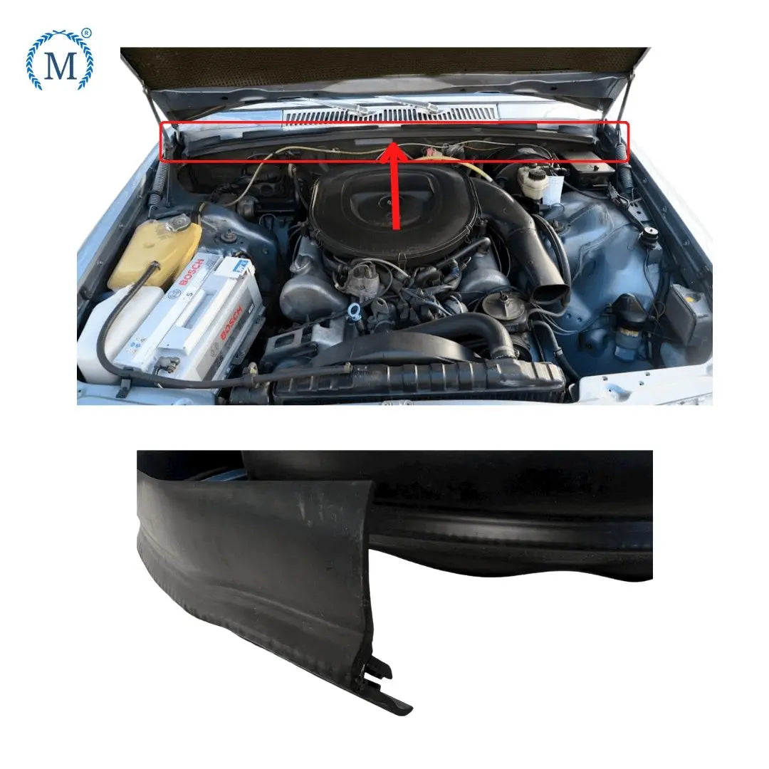 W116 S SE SEL الختم بين غطاء محرك السيارة وقرص الفرون جديد