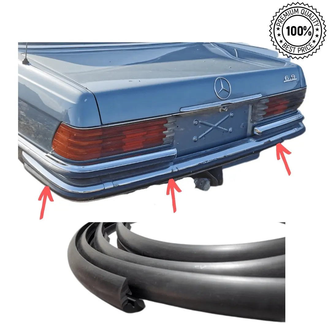 W116 S SE SEL bumper rail rear bottom NEW