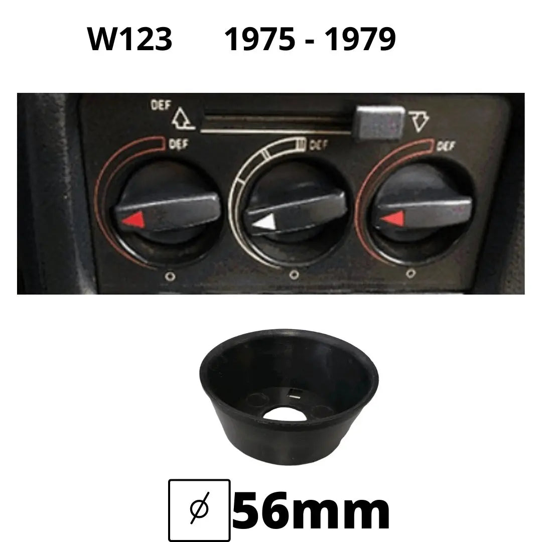 W123 Interruptor do aquecedor de concha 1975-1979