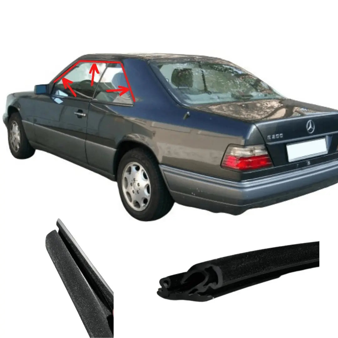 W124 كوبيه SET الإطار ختم اليمين واليسار جديد