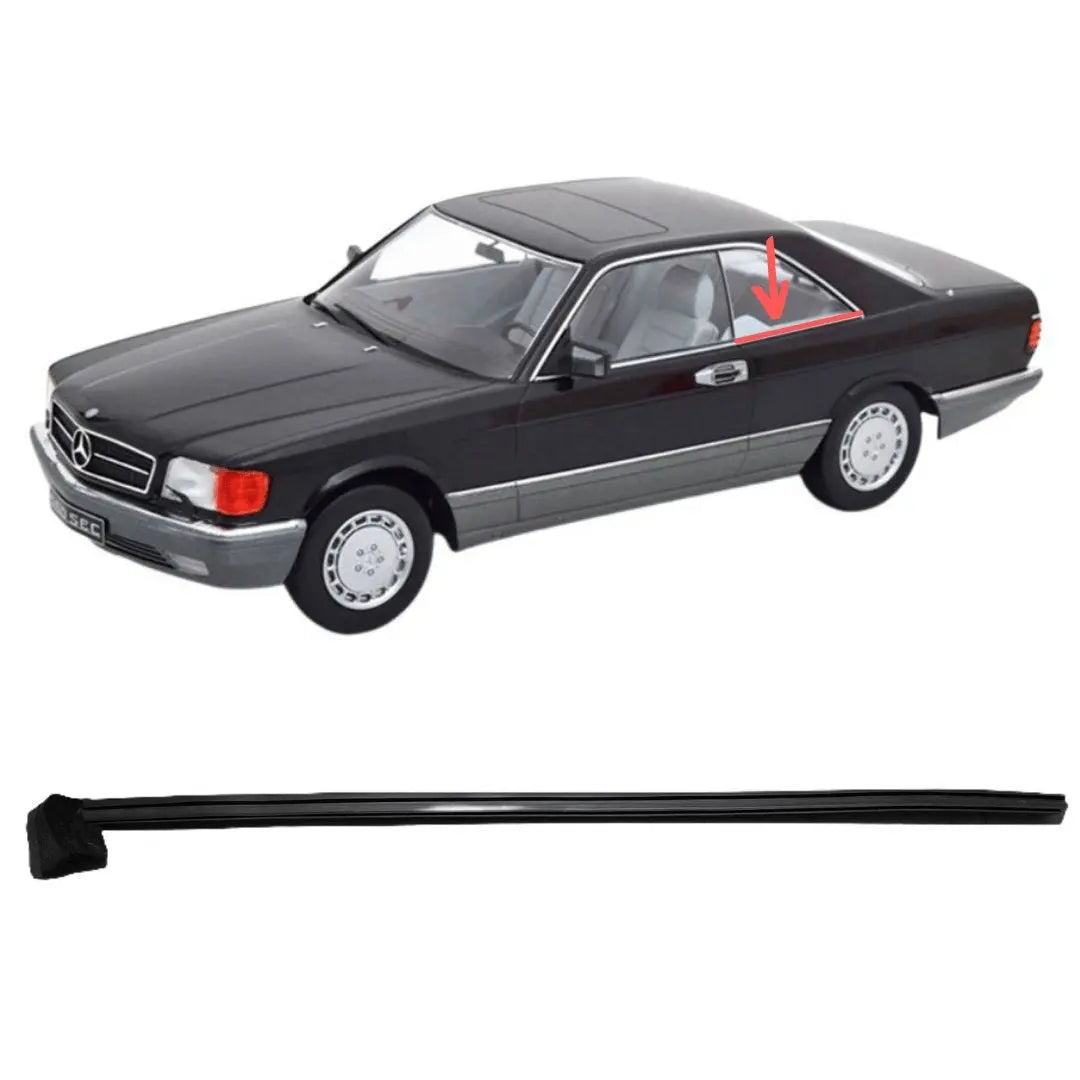 W126 Coupé rail d'étanchéité fenêtre latérale gauche extérieur neuf