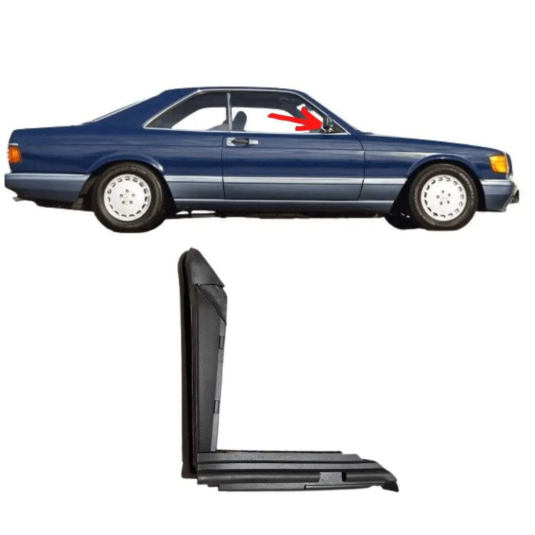 W126 Coupé Guía de la ventana SEC derecha Nuevo