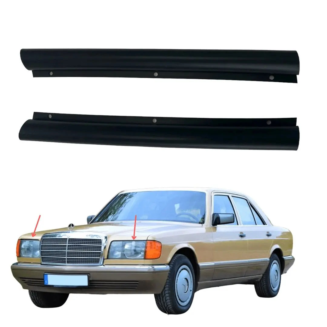 W126 S SE SEL Abdichtungen SET Haube links & rechts Neu