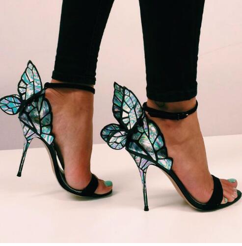 heels with wings
