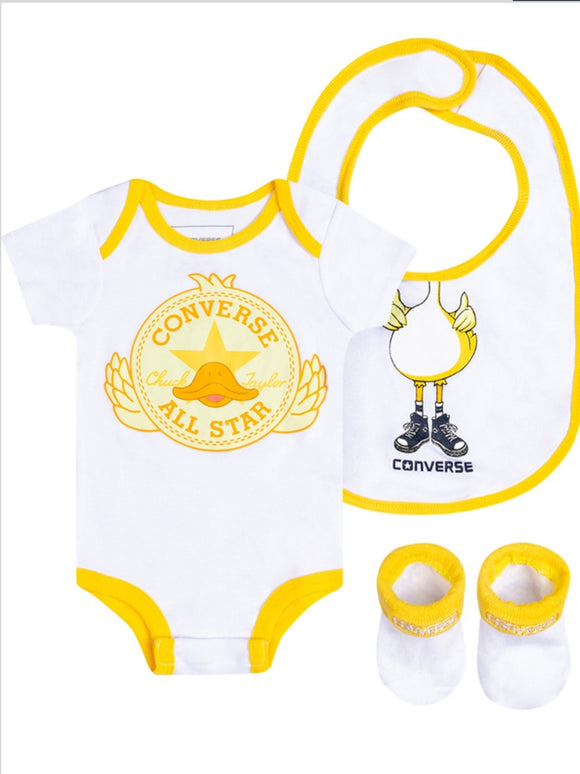 converse infant 3pc set