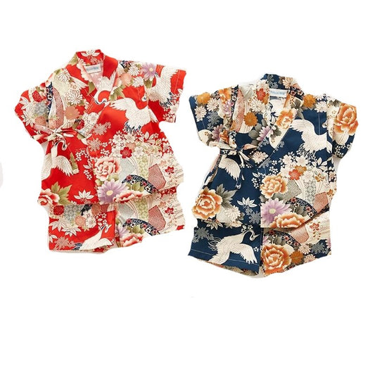 Girl Kimono Wabi - Japanese Kimono - Child´s Kimono - My Japanese Home