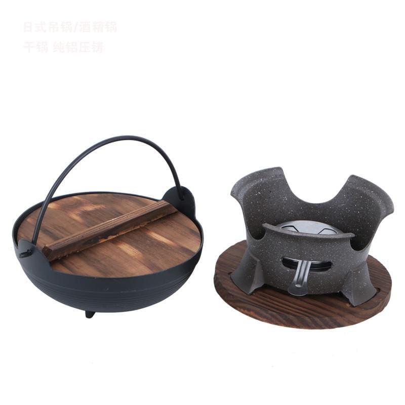 Sukiyaki Pot and Stove Set Tadashi