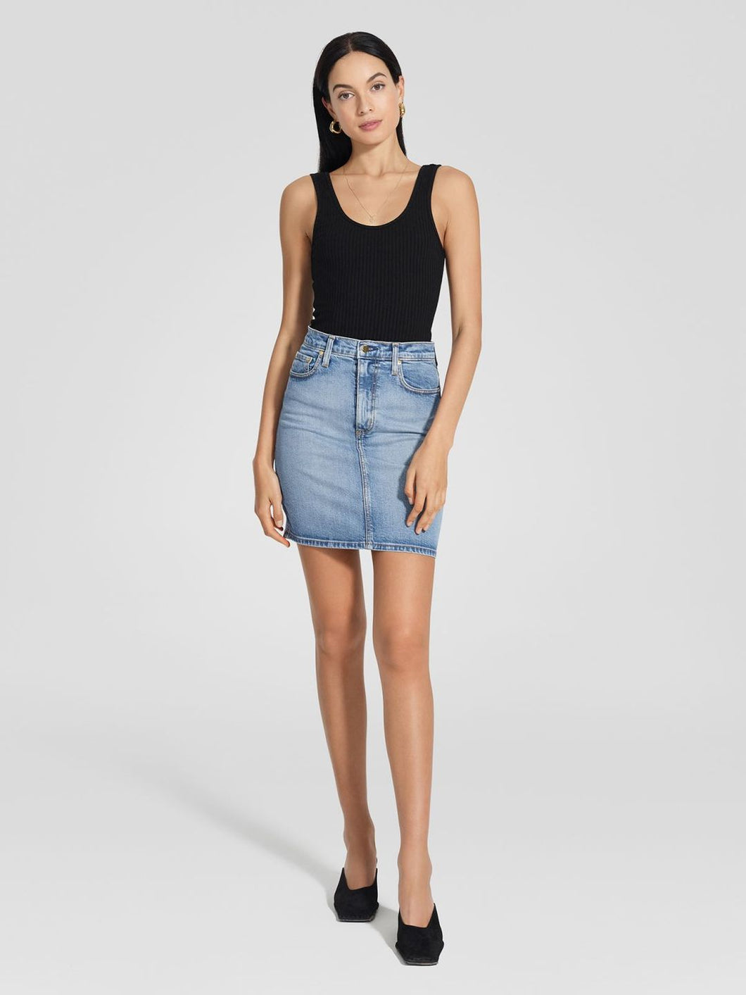 nobody denim siren skirt