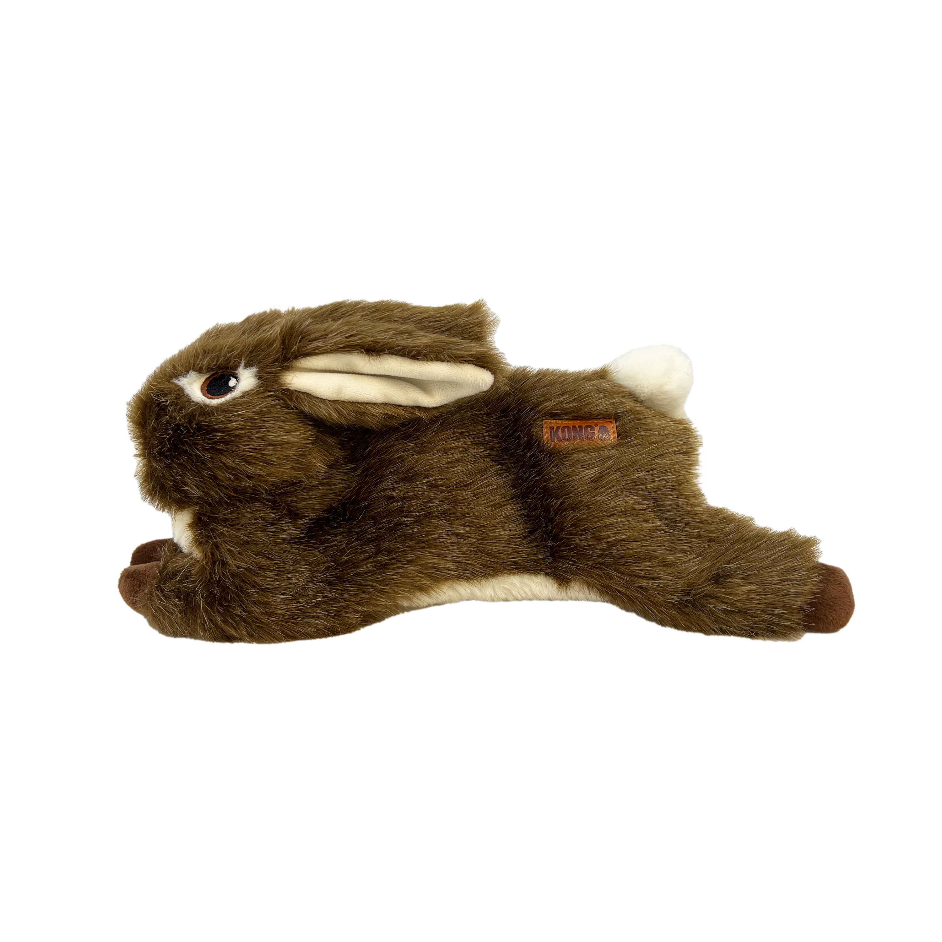 KONG Wild Low Stuff Creatures Rabbit Dog Toy (Medium)