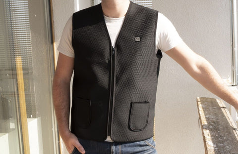 gilet chauffant homme moto