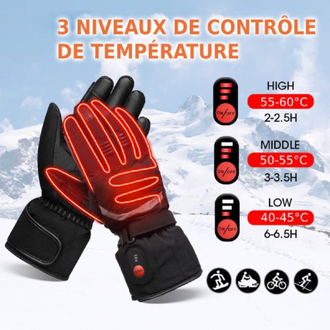 electric heated motorcycle gloves