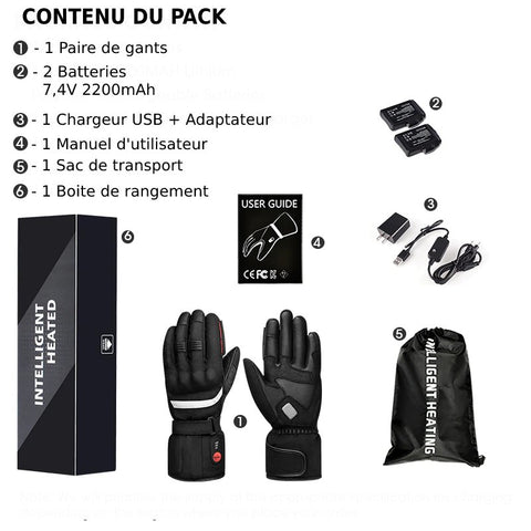 women heated gloves