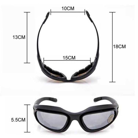 protective glasses for polarized motorcycle