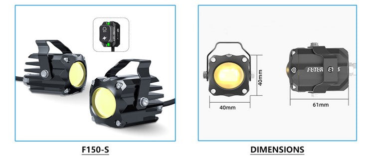 phare additionnel moto