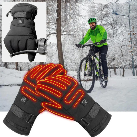 gants hiver chauffant vélo