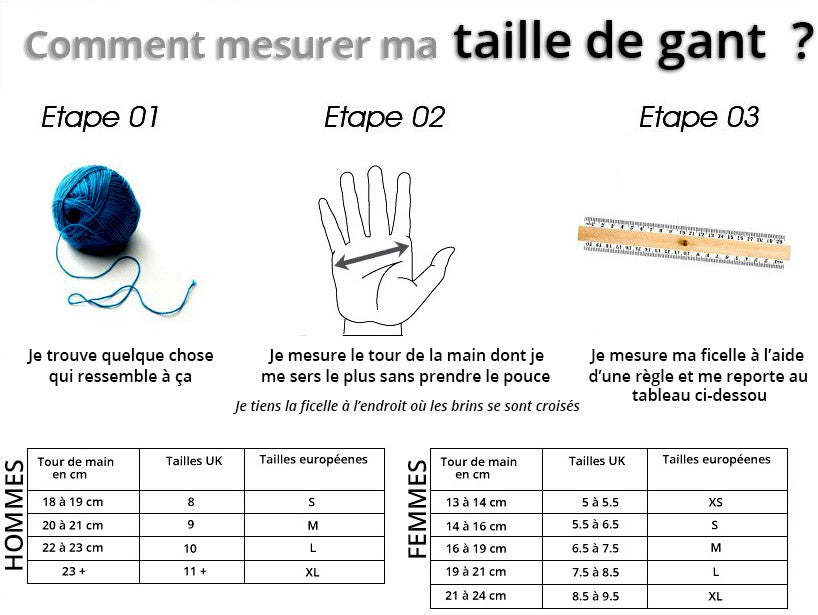 comment bien choisir sa taille de gants moto