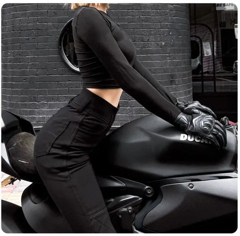 Pantalon Moto Femme