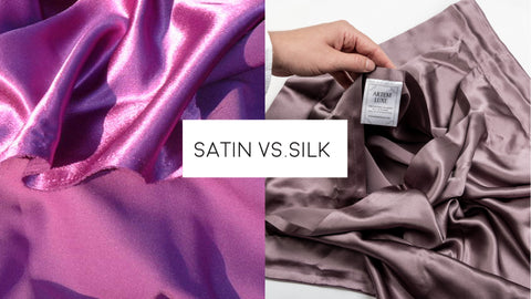 The real information behind silk vs satin